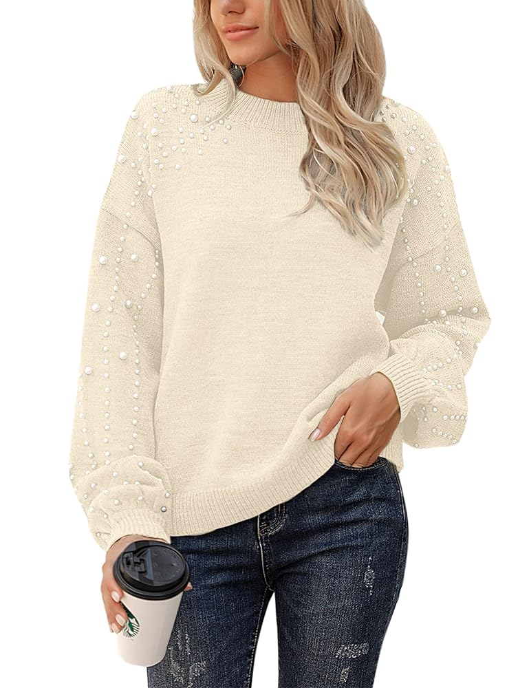トレーナー/スウェット Bubbles - the virgins embroidery velvet sweat Amazon.com: WIHOLL Sweatshirt for Women Oversized Crewneck
